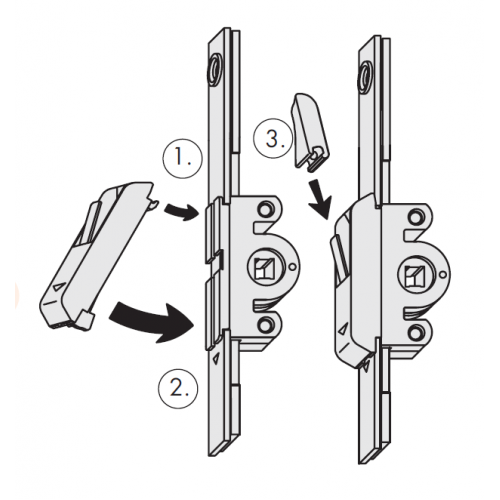 SI Siegenia Tilt and Turn Drive Gear Window/Door Lock Mechanism